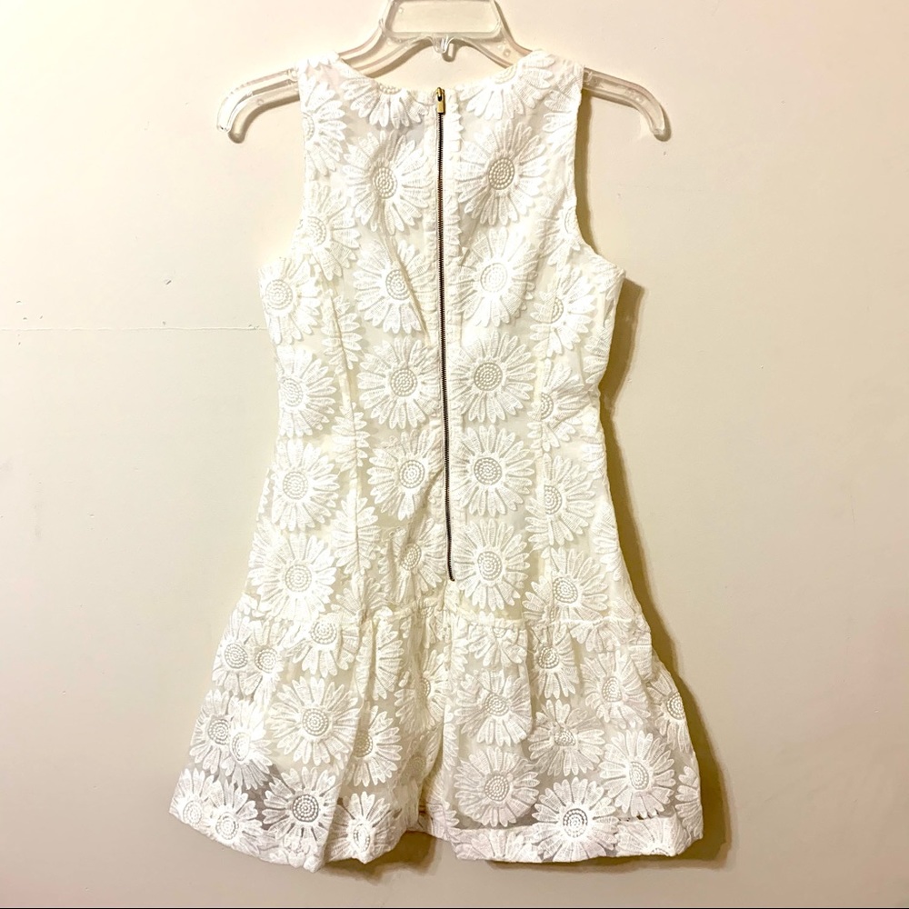 Banana Republic Sunflower Lace Dress - Size 2 - Picture 7 of 12